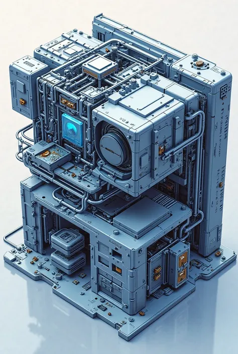 I want an image of what the computer looks like inside