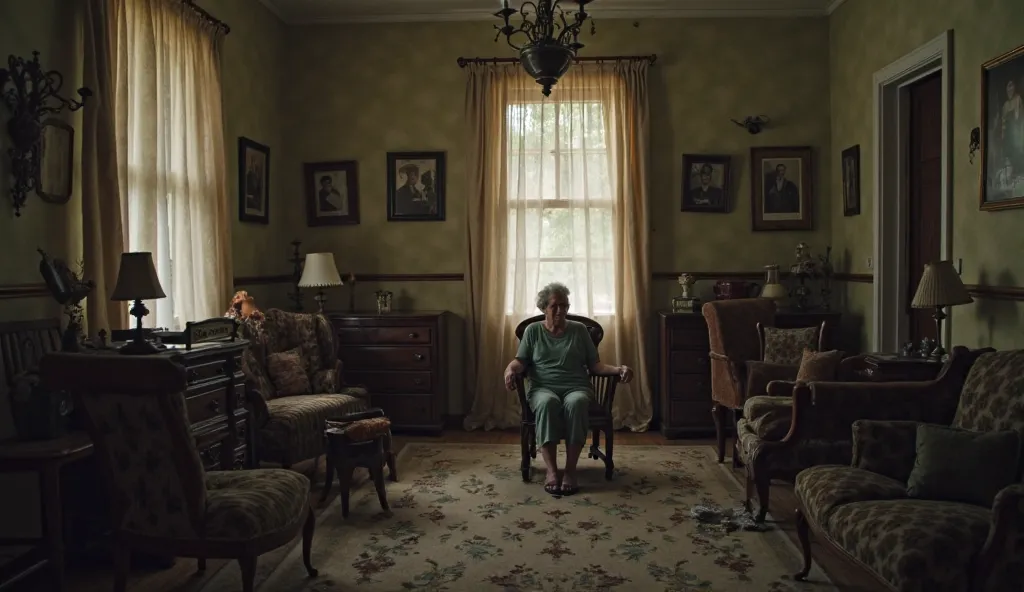  SCENE 3 : Abandonment

Episode 3.1: An Empty House

“The house, that was once full of life, now she is quiet and in low light. The old woman sits alone in the room, surrounded by old photographs of the ren she raised. Dust collects on some furniture, and ...