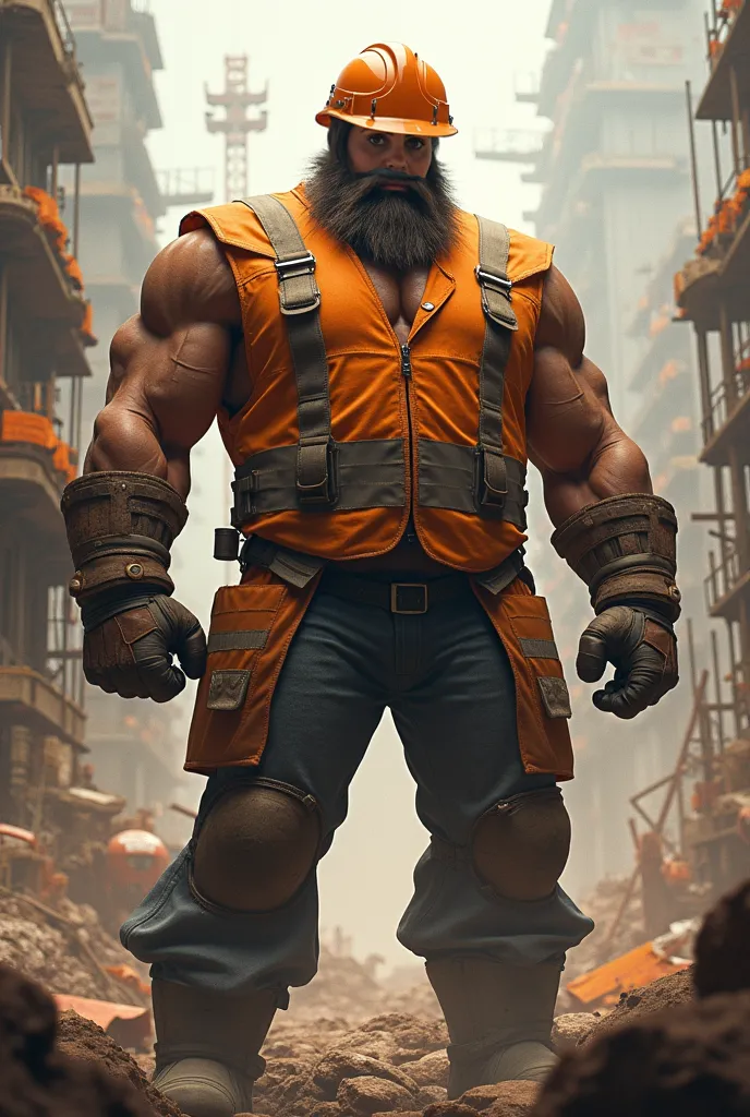 A super powerful defender of construction workers