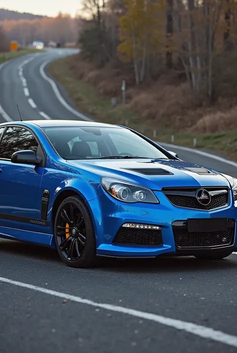 Insignia VXR 2010 in blue with a black roof