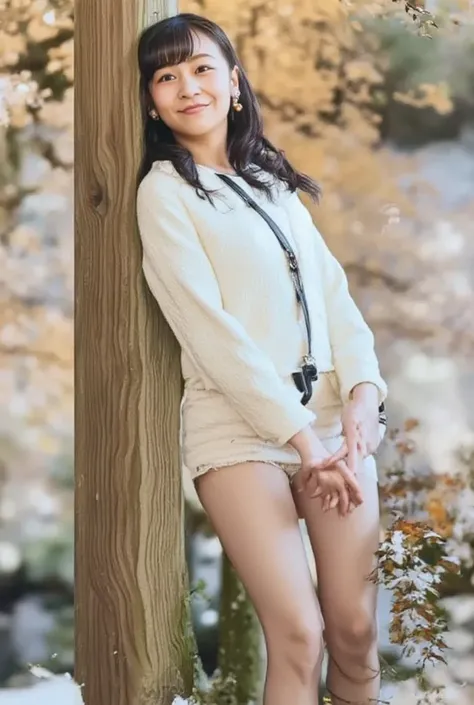 Japanese Housewife、 （（（completely naked）））、 beautiful legs, very thin thighs , thin calves, beautiful face, beautiful skin, big breasts, thin waist, butt close-up,smile, sweaty ,incontinence,  White Breath ,I can see her anus, anatomically accurate,
 top q...