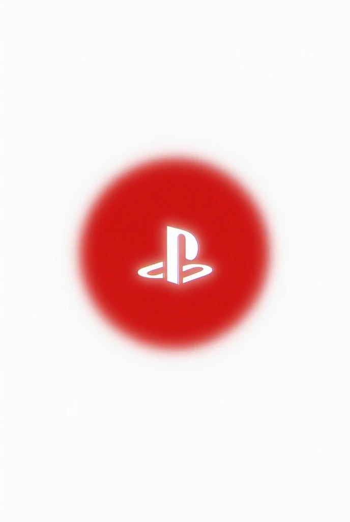 PlayStation symbol 
 
white Japan flag background 