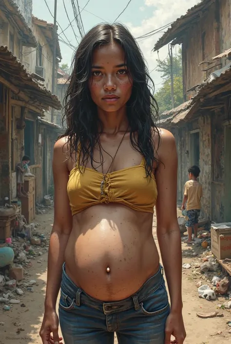 Express a social issue through visual art in the philippines about hood pregnancy