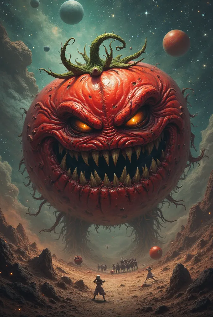 An evil tomato who, because of his anger, captured the entire galaxy and people