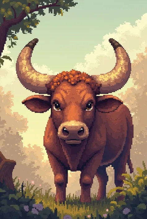 Carabao horn, Pixel art, stardewvalley 