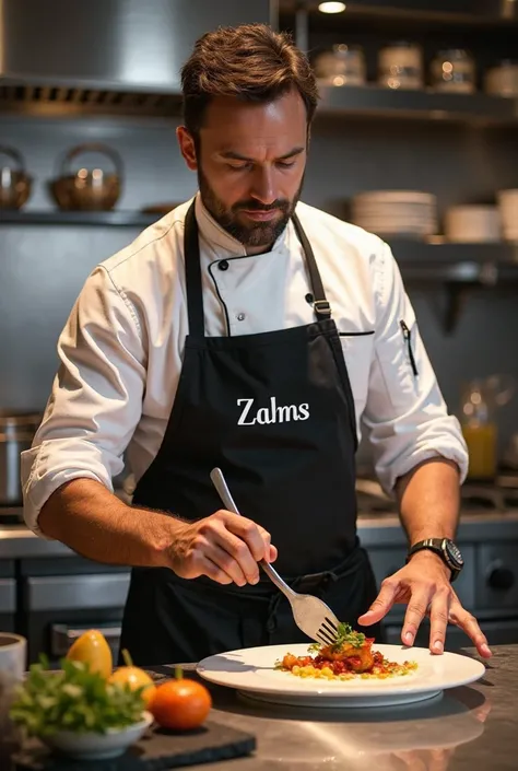 Add black apron and name zalms