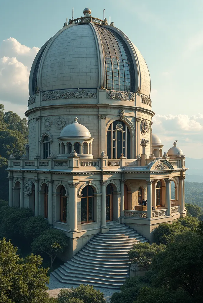 A very beautiful observatory inside 