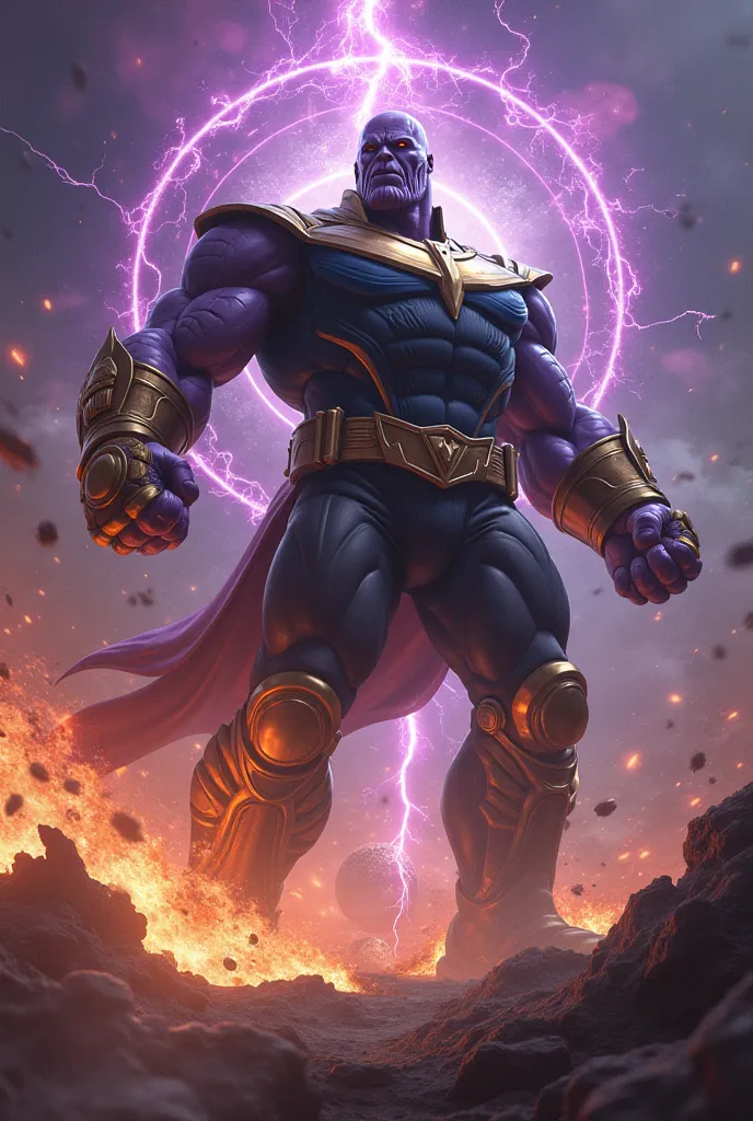 THANOS VS DARSEIK DC COMIC MARVEL GUERRA INFINITA 