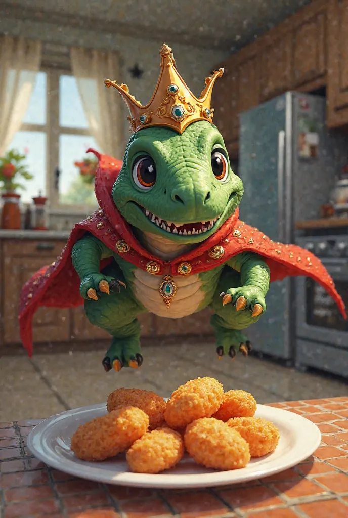 Dinosaur nuggets theif, queen