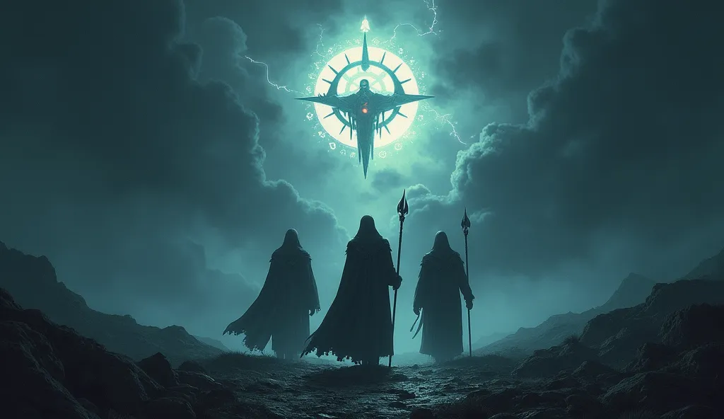 Under the dim glow of an ominous sigil, three figures emerge—Saint Somers, Saint Gillingham, and Gunko. Their mission: capture the ren of Elbaf. The air crackles with an unknown force as Gunko’s dark magic engulfs the land, warping space itself. Shadows st...