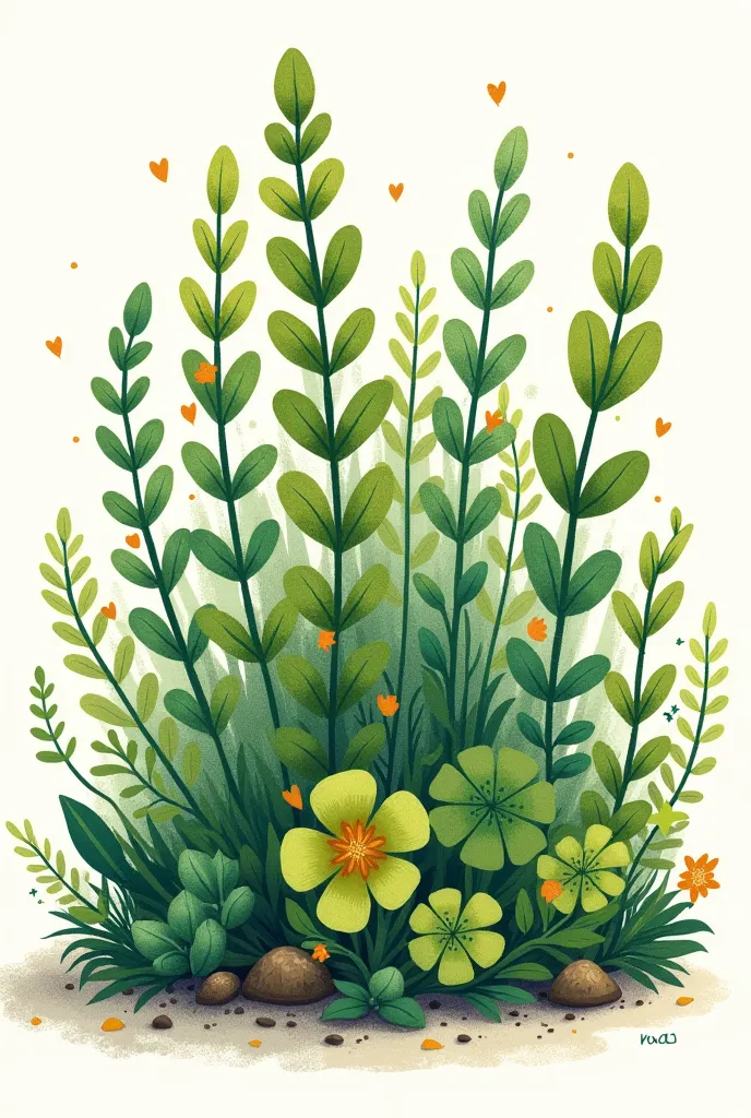 Plants Doodle