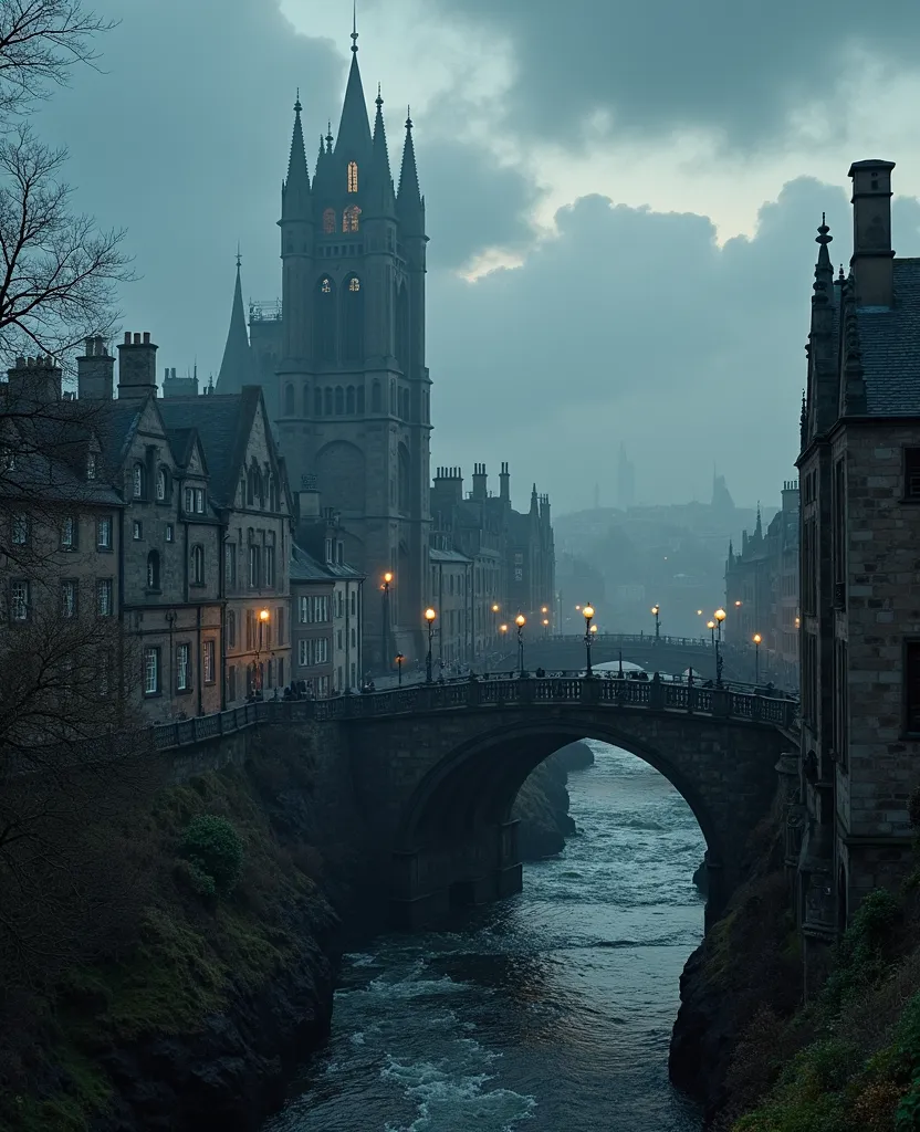 The 19th century Gothic and Victorian city of Edinburgh is an eerily beautiful and mysterious testimony to civilization's deep reverence for death and the afterlife.. Its architecture is a mix of dark aesthetics, intricate designs, and a sense of otherworl...