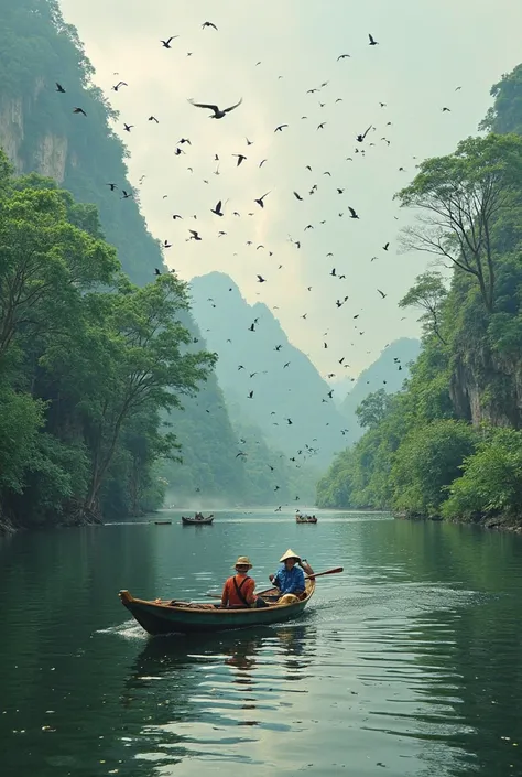 Gao Giang known as the “green lung” of Dong Thap, stands out for its thousands of lush forests and diverse ecosystem. When you come here, visitors will have the opportunity to take a boat ride down the water, Enjoy the fresh air and watch the flocks of bir...