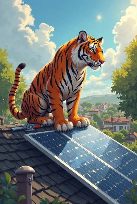 Tigre solar panel installer