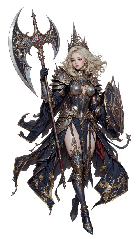 (Masterpiece:1.5,Top Quality:1.3,Amazing Quality:1.3), (Pulsating stance), (Anime Character), ((nsfw)), Solo, Full Length, Chiara, 1 Girl, ((Sexy cute girl:1.5)), White Skin, Silver Gauntlets, Silver Boots, Western sexy Armor, Shining Clothes, gleaming dec...