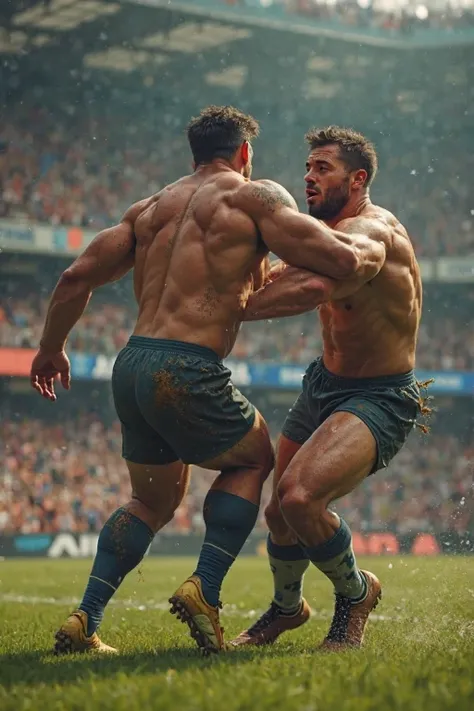  JOCK STRAP shirtless rugby players