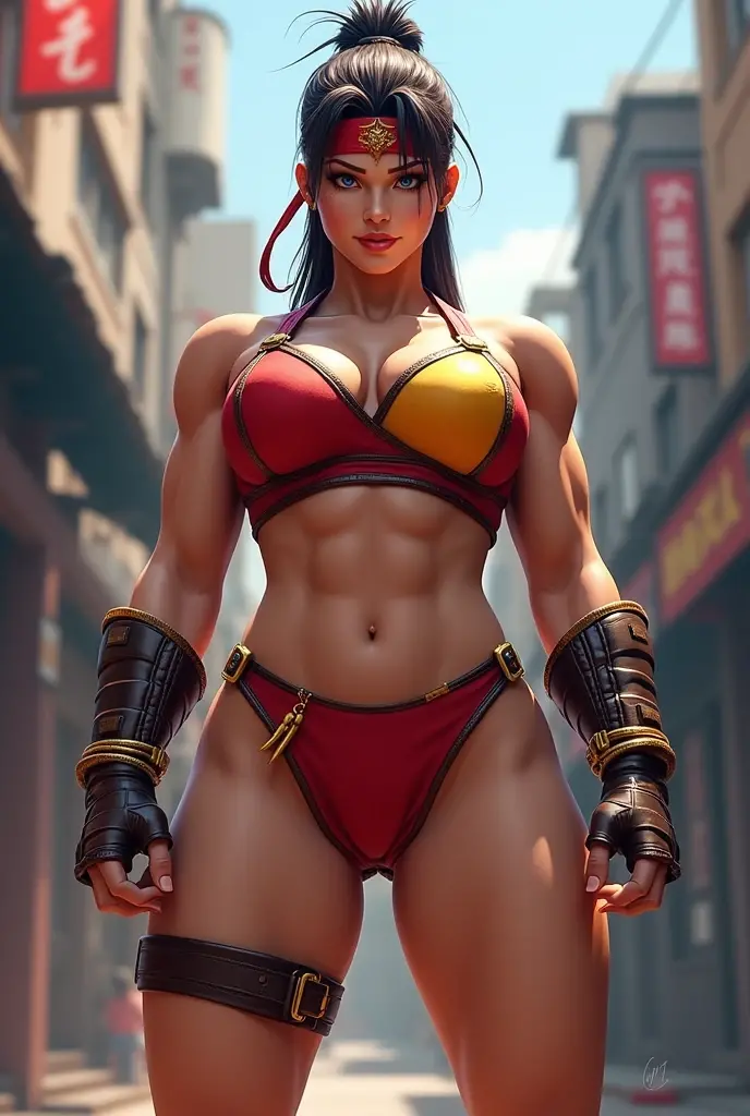 Chun li semi desnuda
