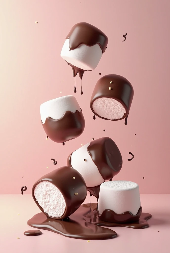 Chocolate-dipped Masmelos 