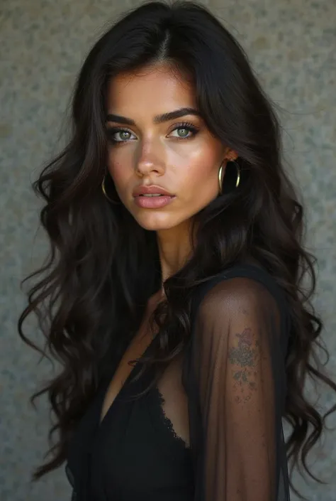 Ysabella Nott – A tall, elegant young woman with light golden-mestiza skin. She has thick, long, dark brown-black hair that flows in soft waves. Her icy silver-grey eyes are intense and unreadable, framed by sharply arched, thick brows. She has a slim yet ...