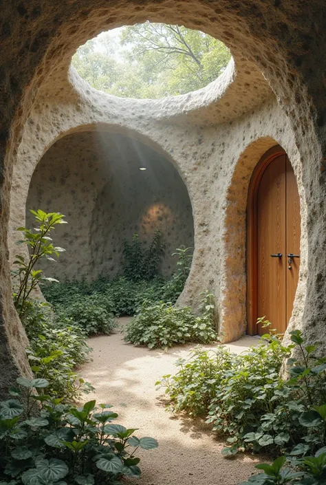 This pavilion could be underground and surrounded by aromatic plants and herbs.  Its design would include a ventilation system that directs natural odors to the interior,  creating an environment that stimulates the sense of smell .  The walls could be cov...