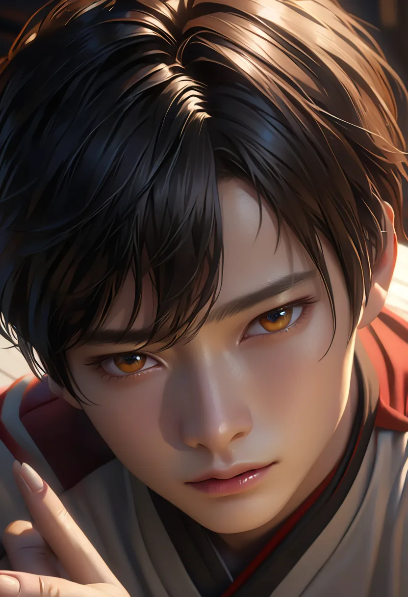 REALISTIC STYLE, Han Ji Sung,  boys, , detailed faces,  detailed hands,  detailed legs,  Fine fingers ,  detail hair for a sober face , detailed eyes, detailed skin, dynamic lighting, (photorealistic: 1.4), 8K HD, (super realistic), ( realistic pictures), ...