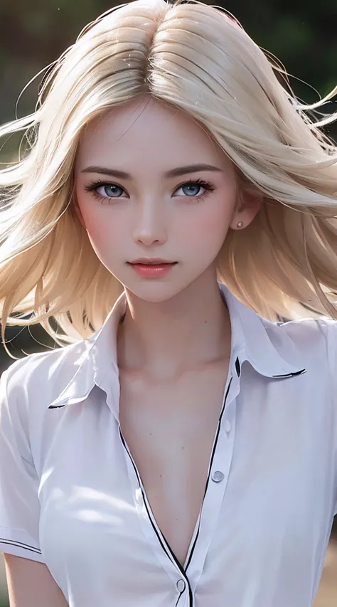 (8K, RAW Photos, of the highest quality, Masterpieces: 1.2), (Realistic, Photorealistic: 1.37), Highest Quality, Ultra High Resolution, light  leaks, Dynamic lighting, Slim and smooth skin, (close-up shot:1.3), (Soft Saturation: 1.6), (Fair skin: 1.2), (Gl...