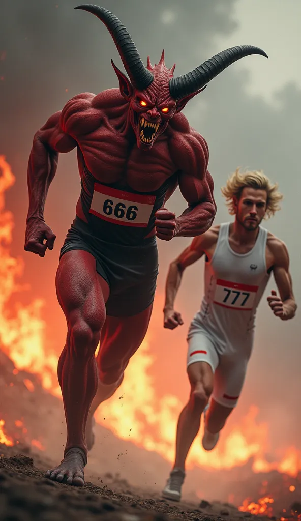 To further enhance the prompt, we will incorporate elements that refine aesthetics, add emotional nuances Tell and specify digital art techniques:

Super Detailed Prompt:

"Create a hyper-realistic and ultra-detailed digital image of an epic race between g...