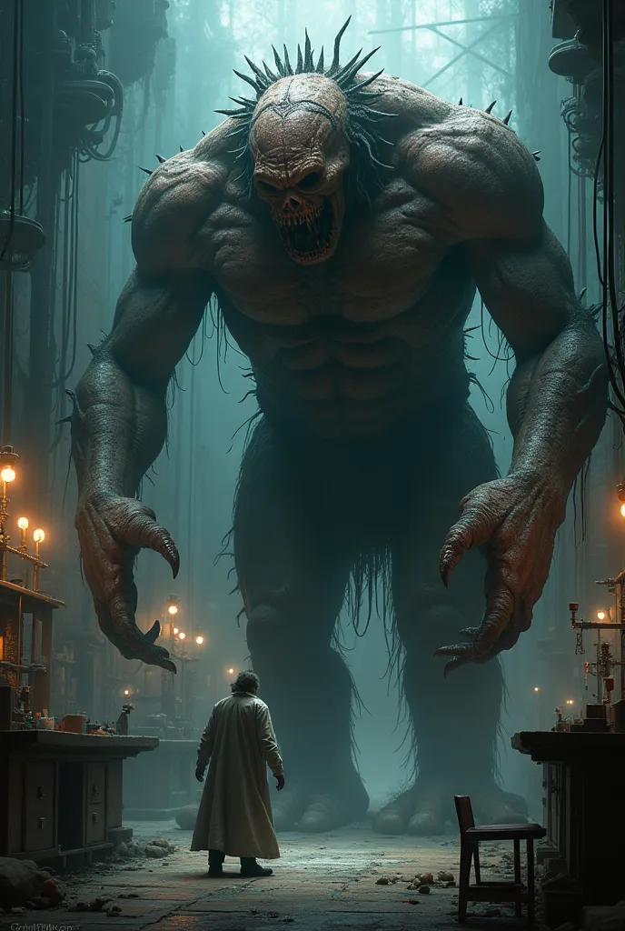 Frankenstein's full-length monster