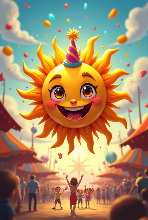 Make a sun in the mood for Carnival