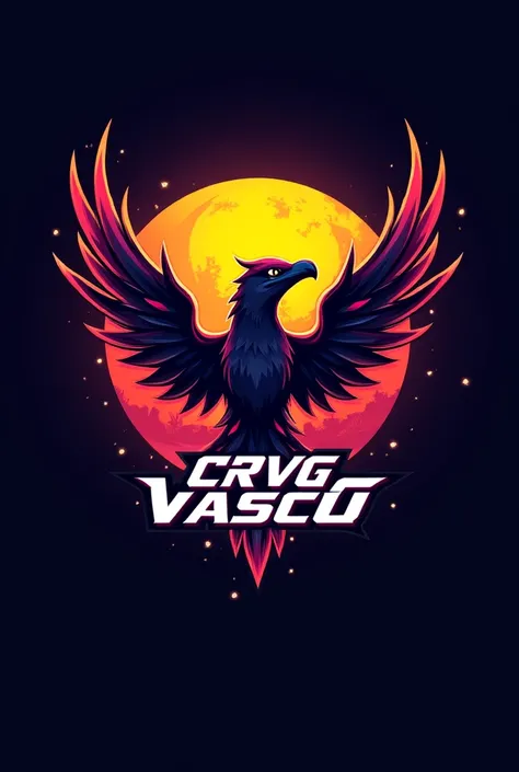 Make a picture for me, A logo of a Free Fire Guild Called CRVG VASCO