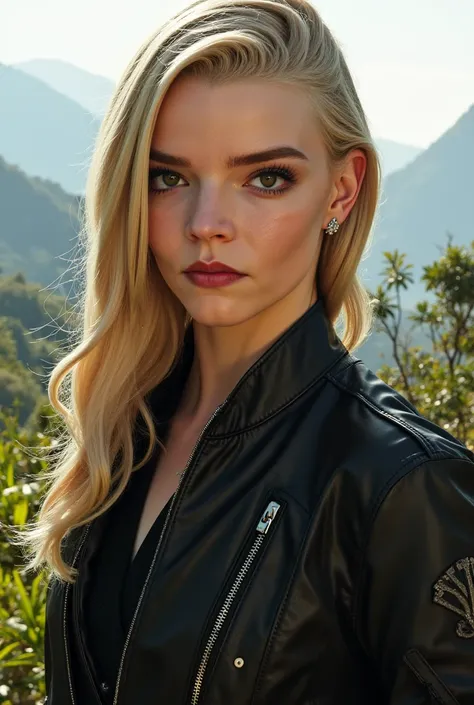 anya Taylor joy,blonde hair,tom clancy's wildlands,potrait