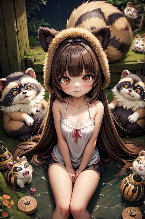 Monster Tanuki girl