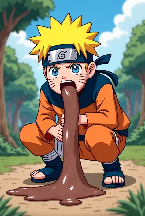 Naruto pooping poop 