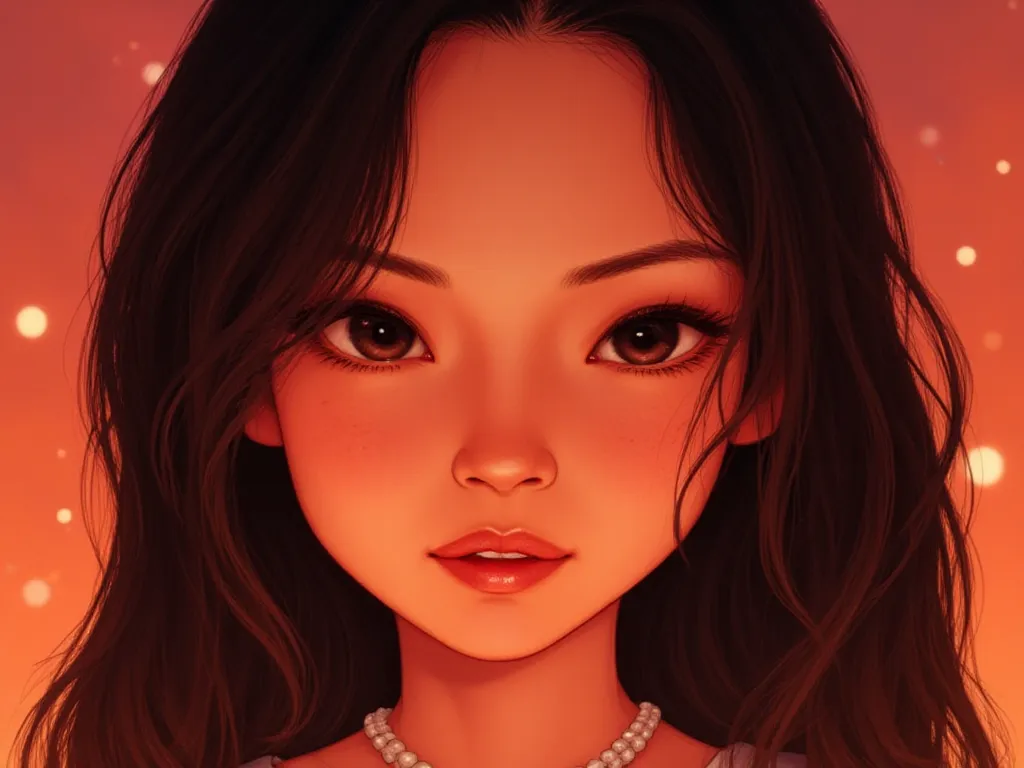 chibi Lucy Liu angry sensual, big eyes and a cute face by Mandy Jurgens and Hou China, trending on Artstation, golden hour, DeviantArt, portrait, maximalist, fantasy, volumetric lighting digital illustration, r/art, highlights, beautiful, polished, deviant...