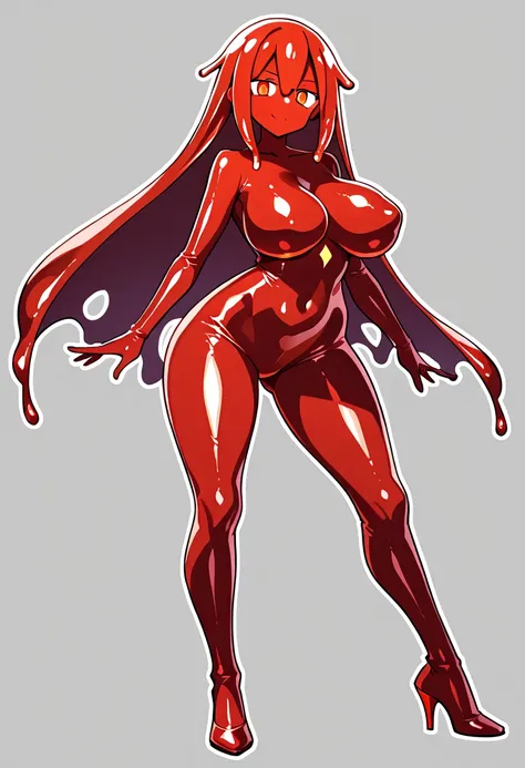 magma slime Lady