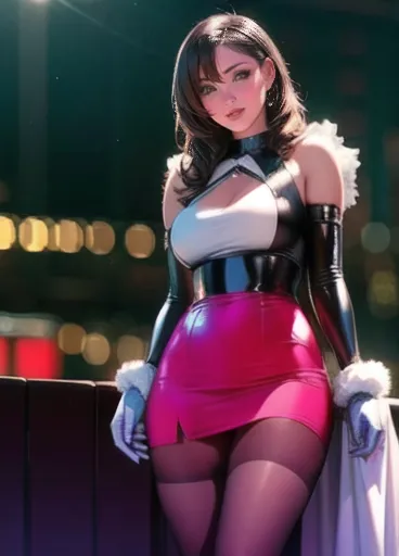    beautiful adult women look like thieves in movies, Age 30,    alone,  Frank,  最     high quality   ,      high quality   ,      High Detailed Face, 4K,       no monitor with high contrast lighting , Bodycon Dress, iridescent latex      ,      Flat{x}hon...