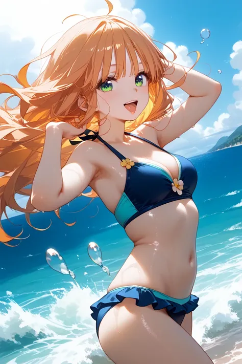  Nino Nakano　swimsuit　sea