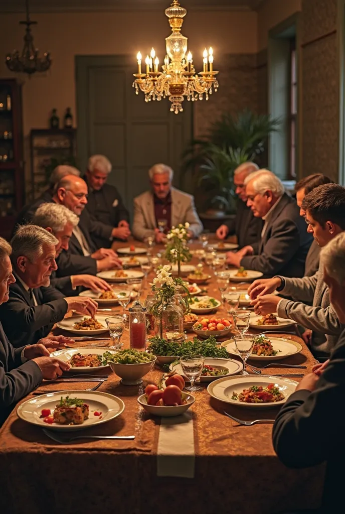 A picture of the Palestinians boycotting the events of Ramadan and Orukla. On one side the dining table of the Muslums who make Iftar with boycott products. On the other half of the table the Iftar table of the Palestinians. Let the plates of the Iftar din...