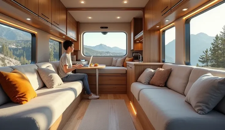 2025 Dacia motorhome interior 