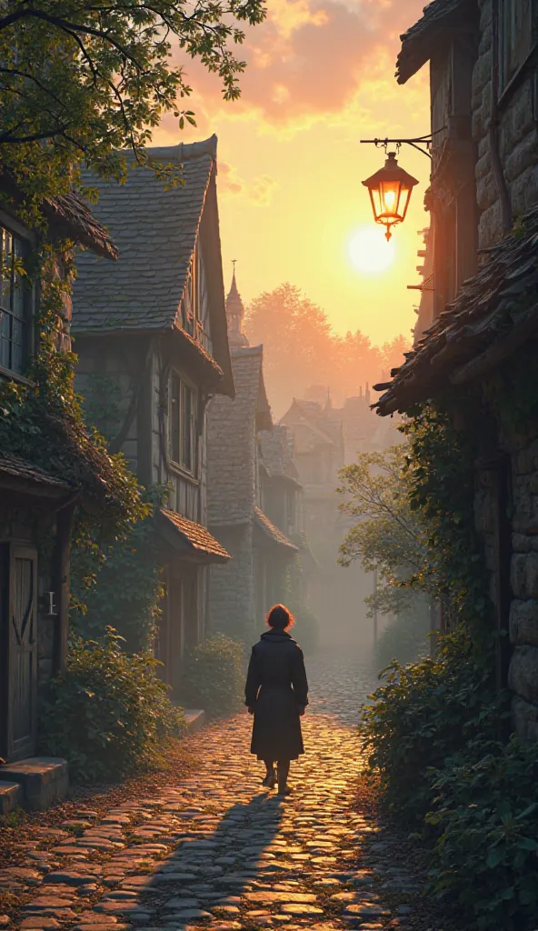 Visual Prompt: The camera opens with a sweeping shot over a misty medieval French town at dawn.

DreamWorks/Disney Style: Think of the sweeping landscapes in How to Train Your Dragon or Brave, where the camera moves slowly to give the viewer a grand sense ...