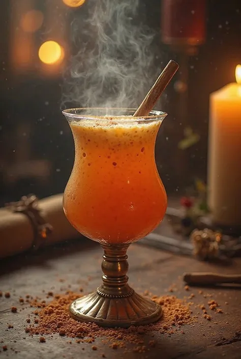 Make a pumpkin-inspired drink from Harry Potter