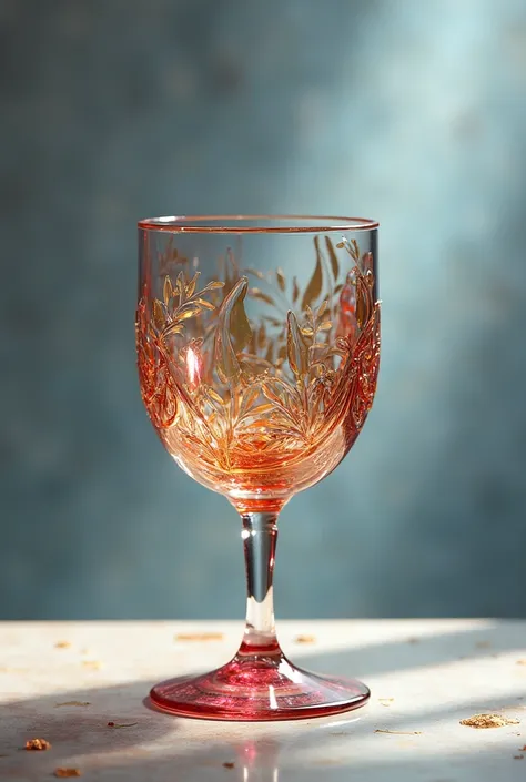 Image of an enamel glass 
