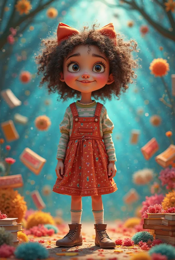 I would like to create a very fun and colorful figure of the character Matilda