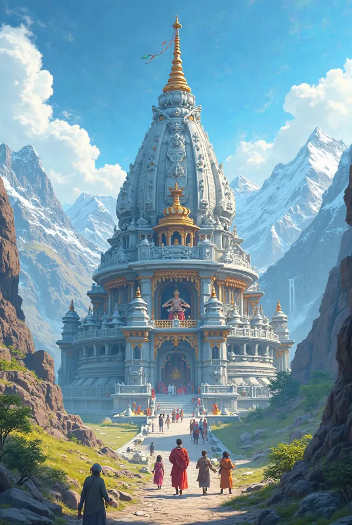 Kedarnata Temple animetion vedio