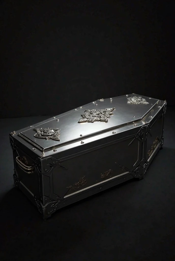 Metal coffin 