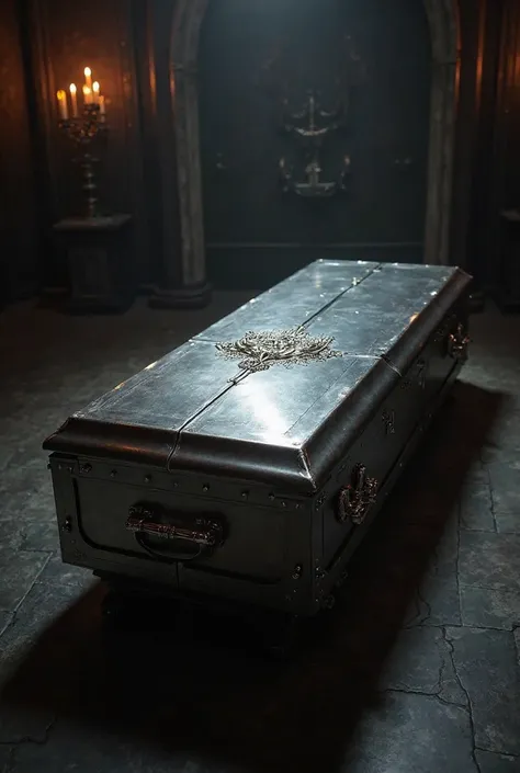 Metal coffin 