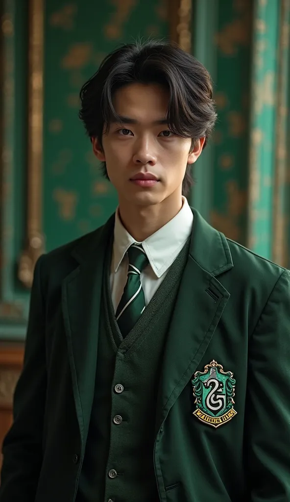 The appearance of a handsome Slytherin student