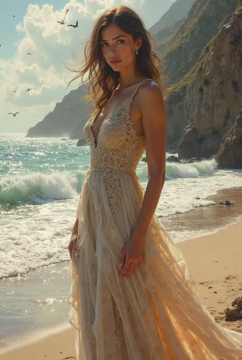 actress by the shore