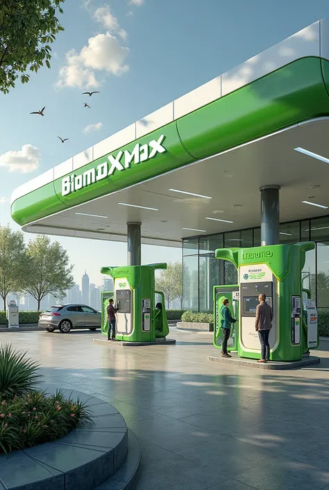 Fuel filling station called Biomax