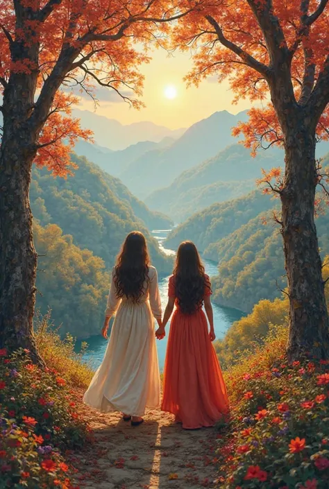 Brunette and brunette - in love on the planet Harmony, we walk through a beautiful forest, full of colors and light, and we meet in a romantic place, gdzie możemy być po prostu razem.
Nasz las full of colors and light wygląda naprawdę uroczo, we meet on a ...